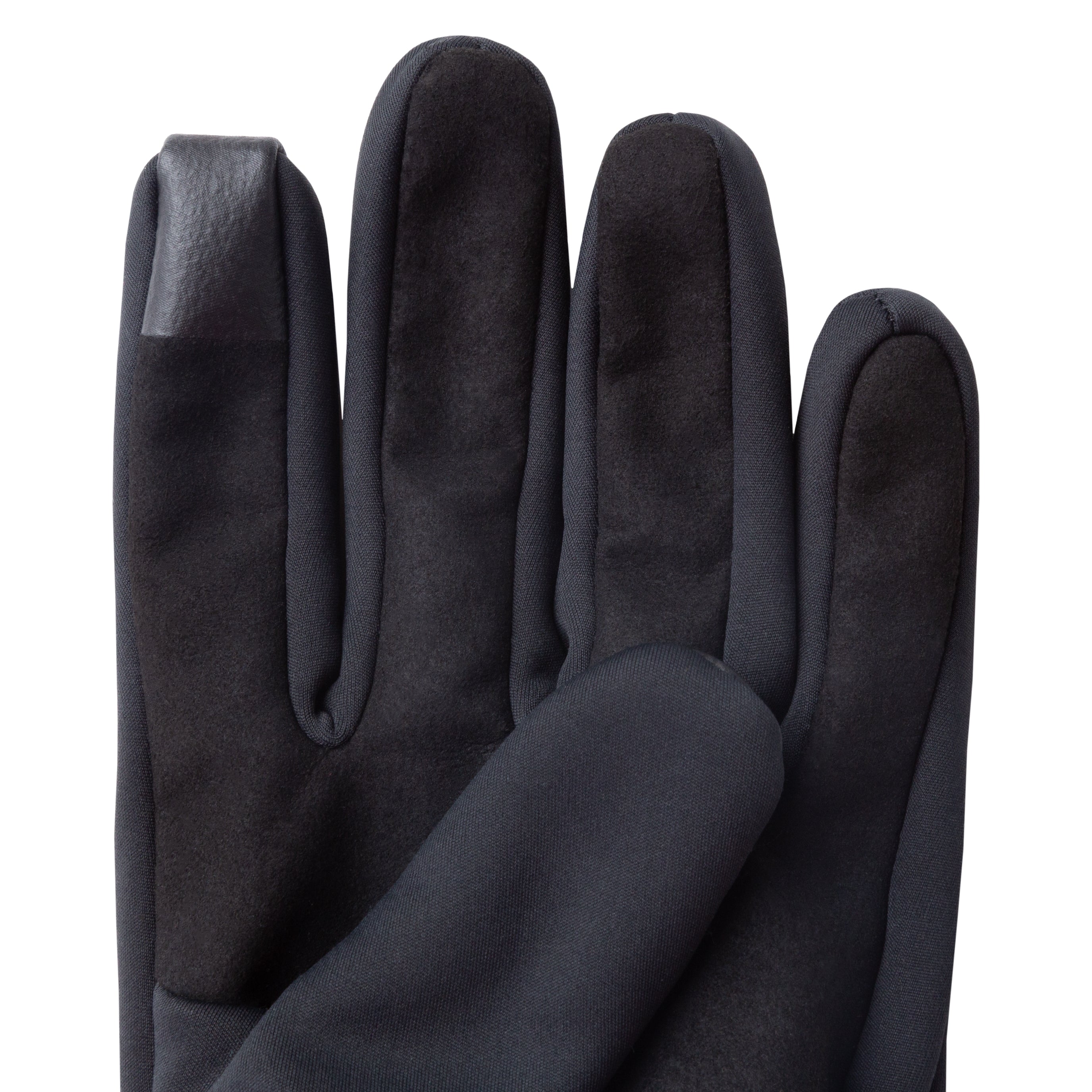 Trekmates Rigg Glove guanti antivento neri windproof