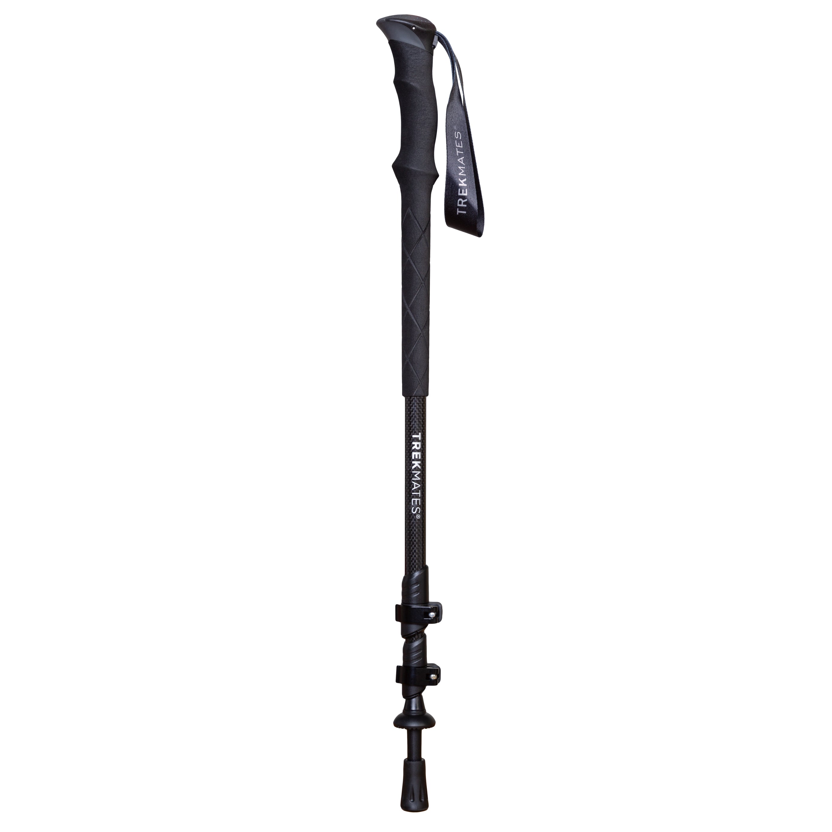 Trekmates Carbon Bastone Trekking Nero 135 cm