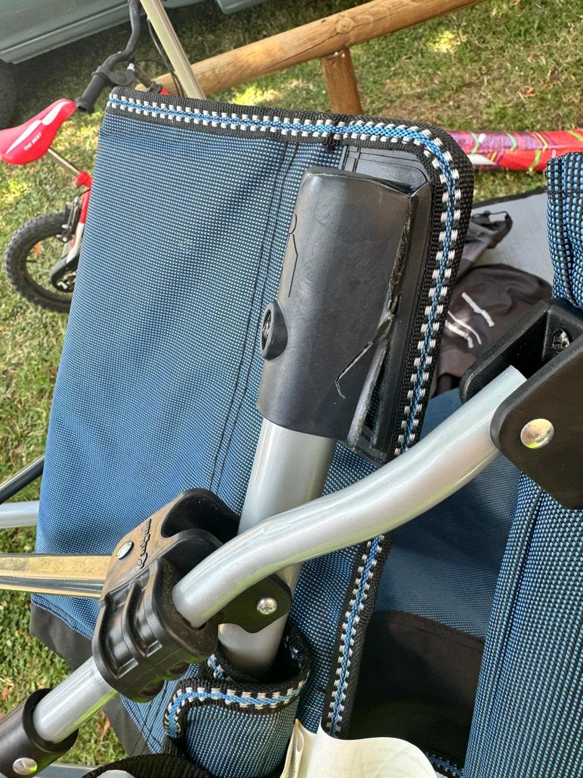 Brunner Raptor Classic sedia campeggio verde grigio 110 kg