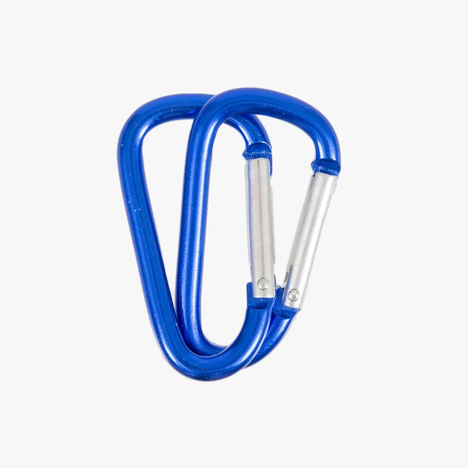 Highlander moschettone accessori 6mm blu 2 pezzi