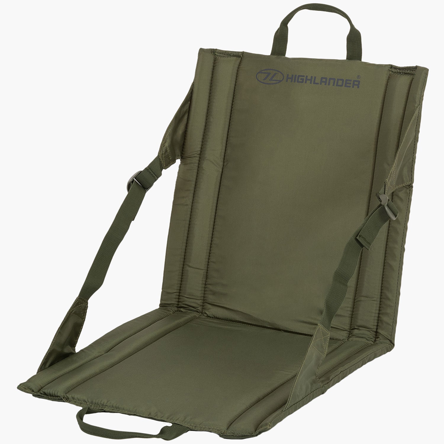 Highlander Seat seduta outdoor pieghevole leggera nera