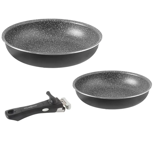 Brunner Pirate Pan 3 Set Padelle Alluminio 2 pezzi