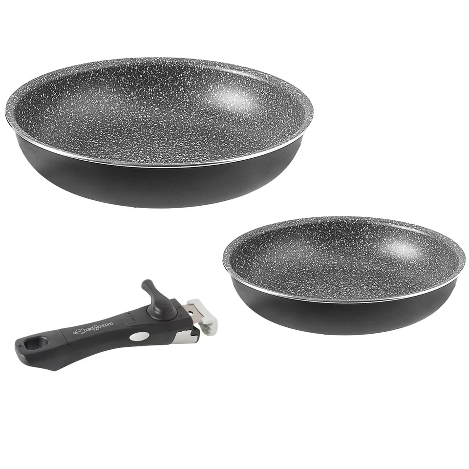 Brunner Pirate Pan 3 Set Padelle Alluminio 2 pezzi