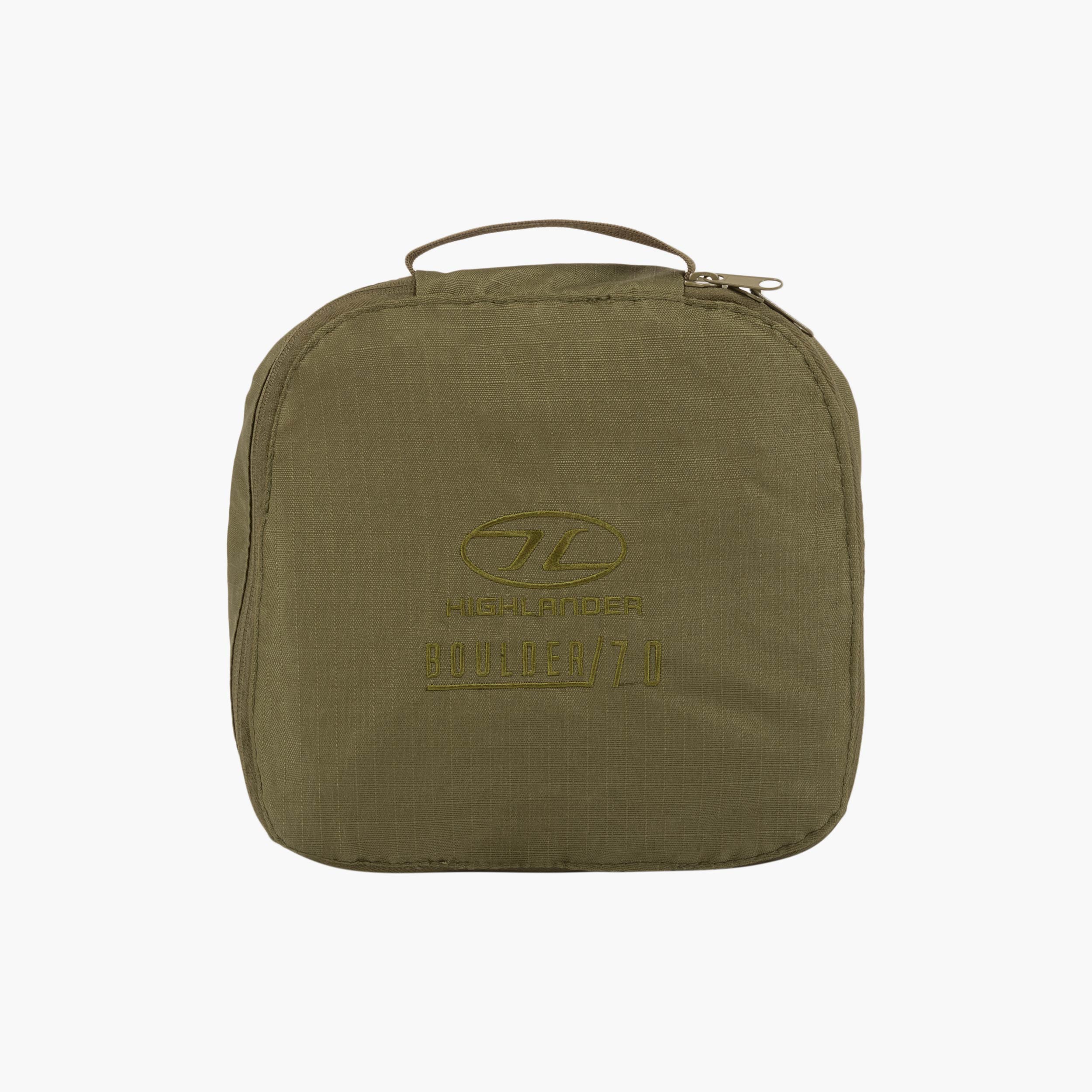 Highlander Boulder Borsone 70L Nero Ripstop