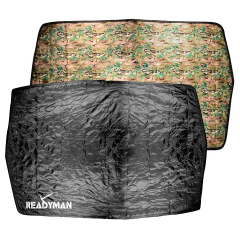 Readyman Survival Poncho Liner coperta 203x142 mimetica