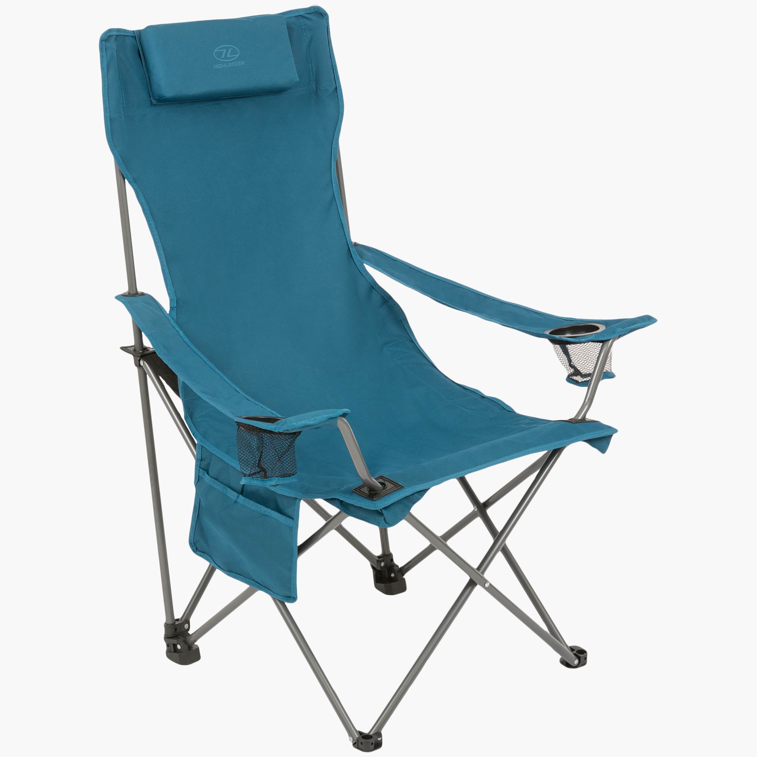 Highlander Duart sedia campeggio blu marine