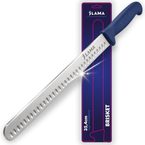 LAMA Brisket 35,4 cm coltello alveolato acciaio