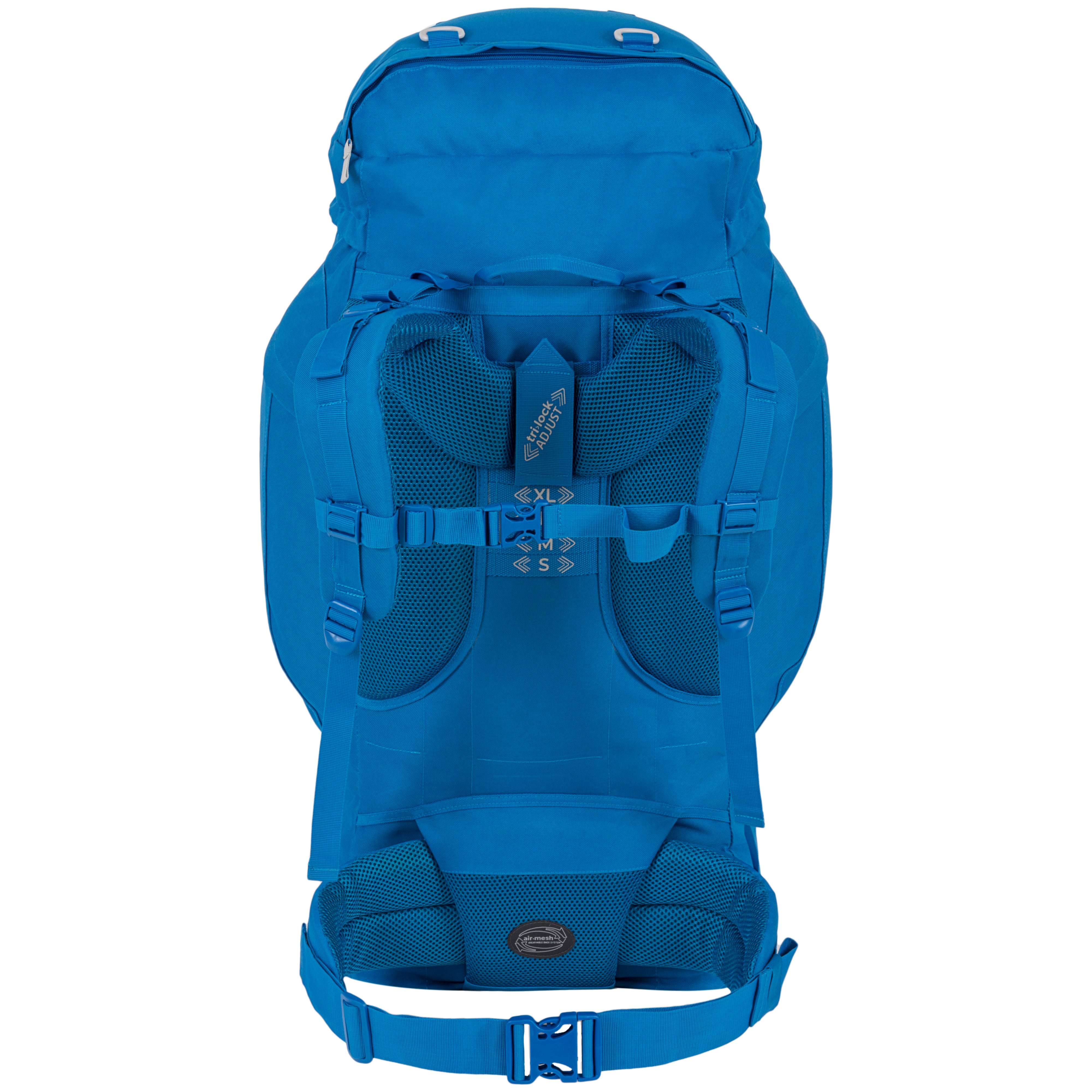 Highlander Rambler zaino trekking 88L blu schienale regolabile