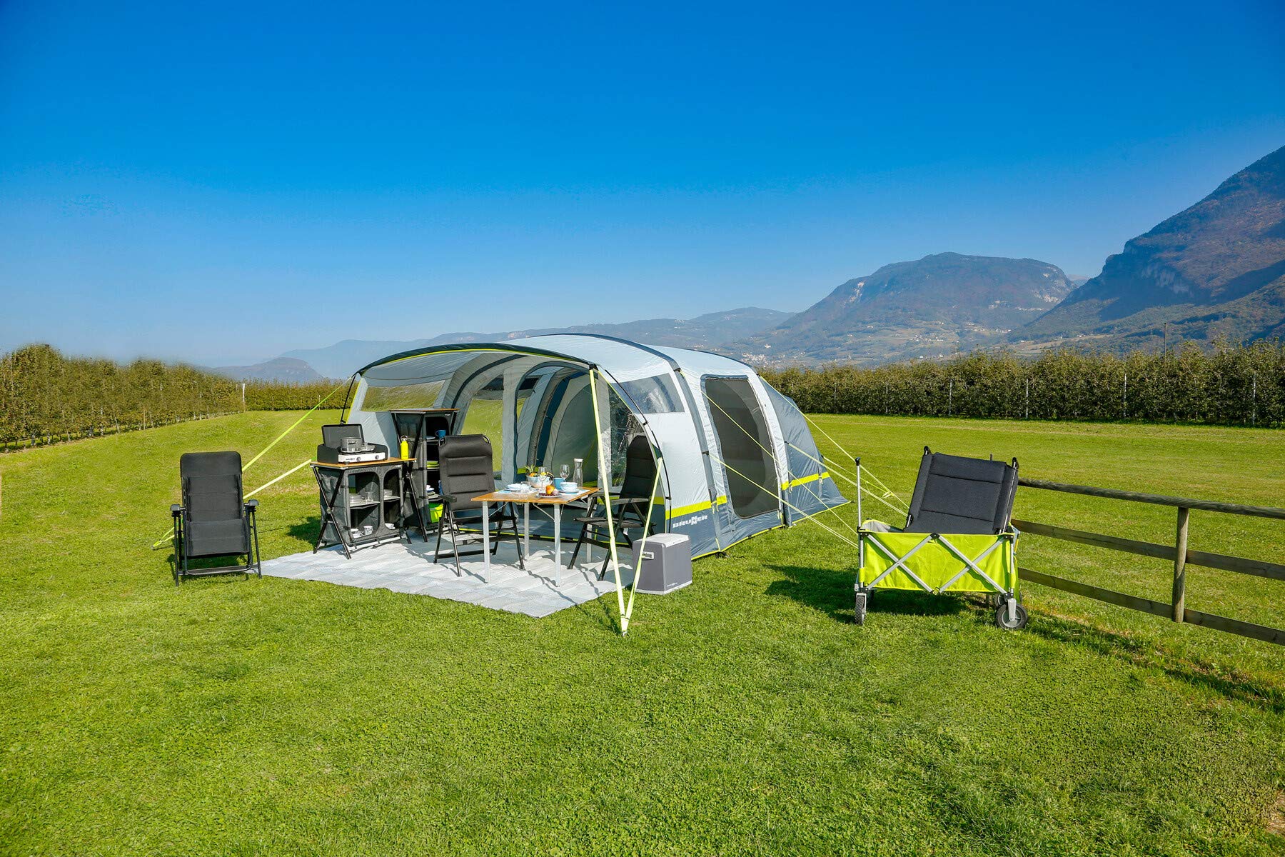 Brunner Paraiso tenda pneumatica famiglia 5/6 posti