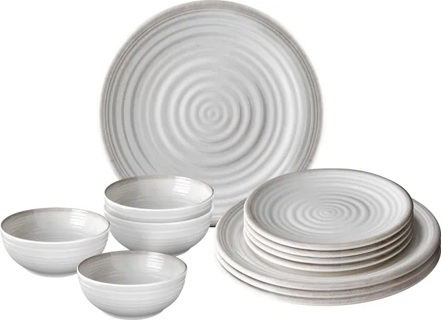 Brunner Savana set piatti melamina 12 pezzi antiscivolo