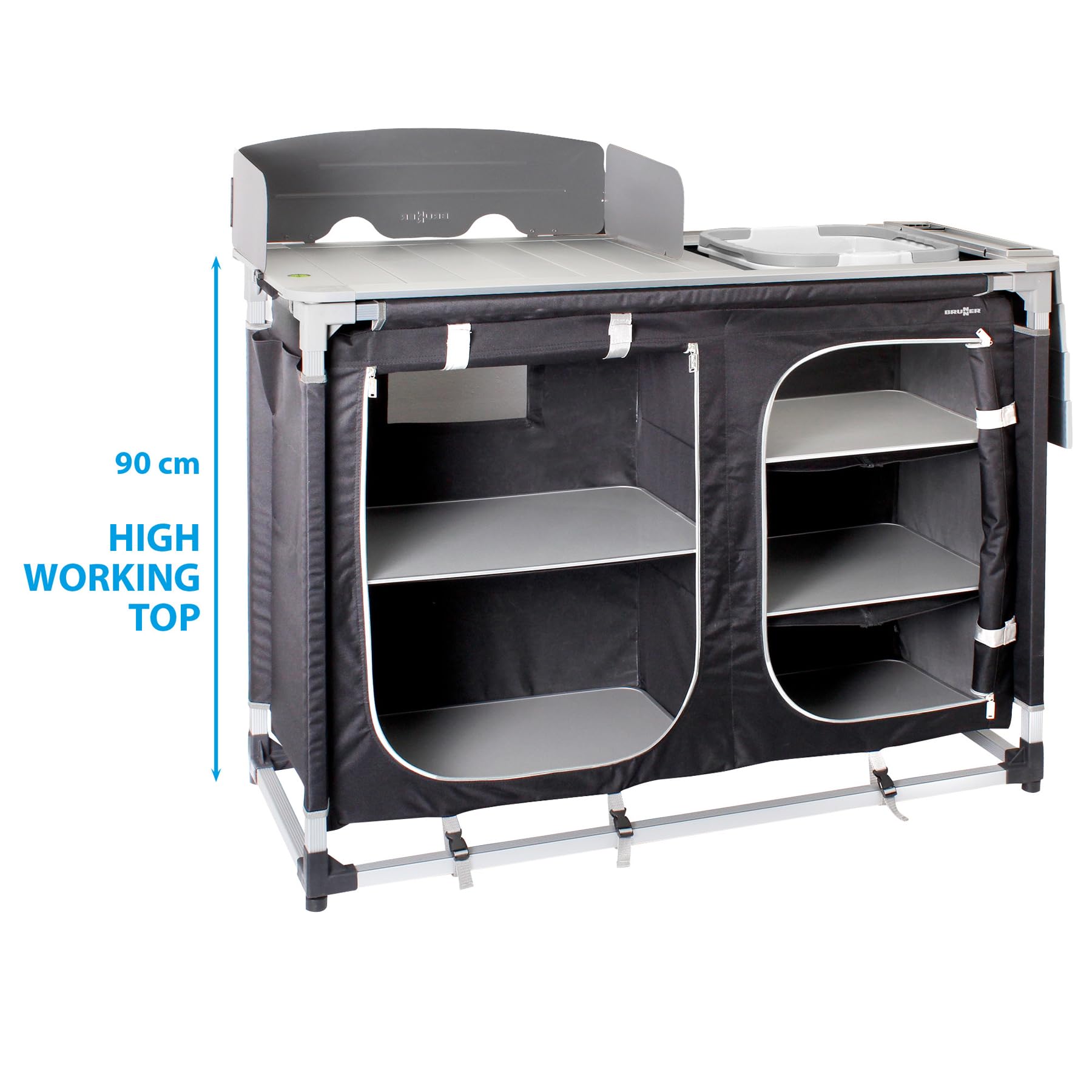 Brunner Azabache CTW Square HWT armadio campeggio