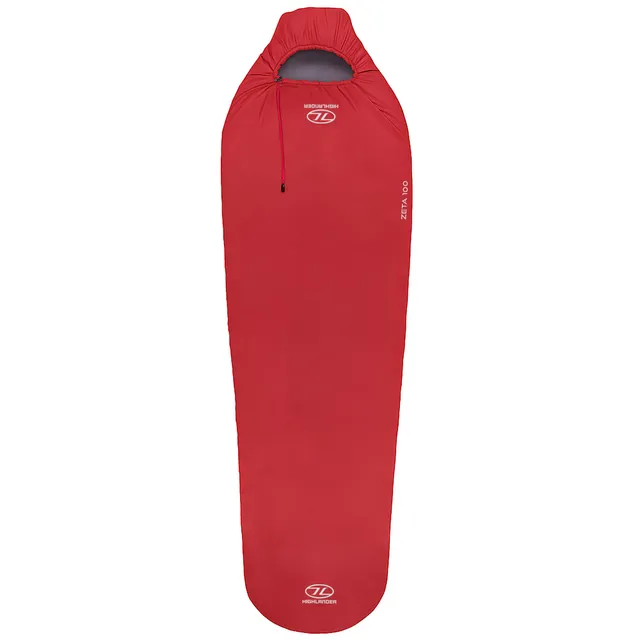 Highlander Survival Zeta 100 sacco a pelo mummia rosso 1 stagione
