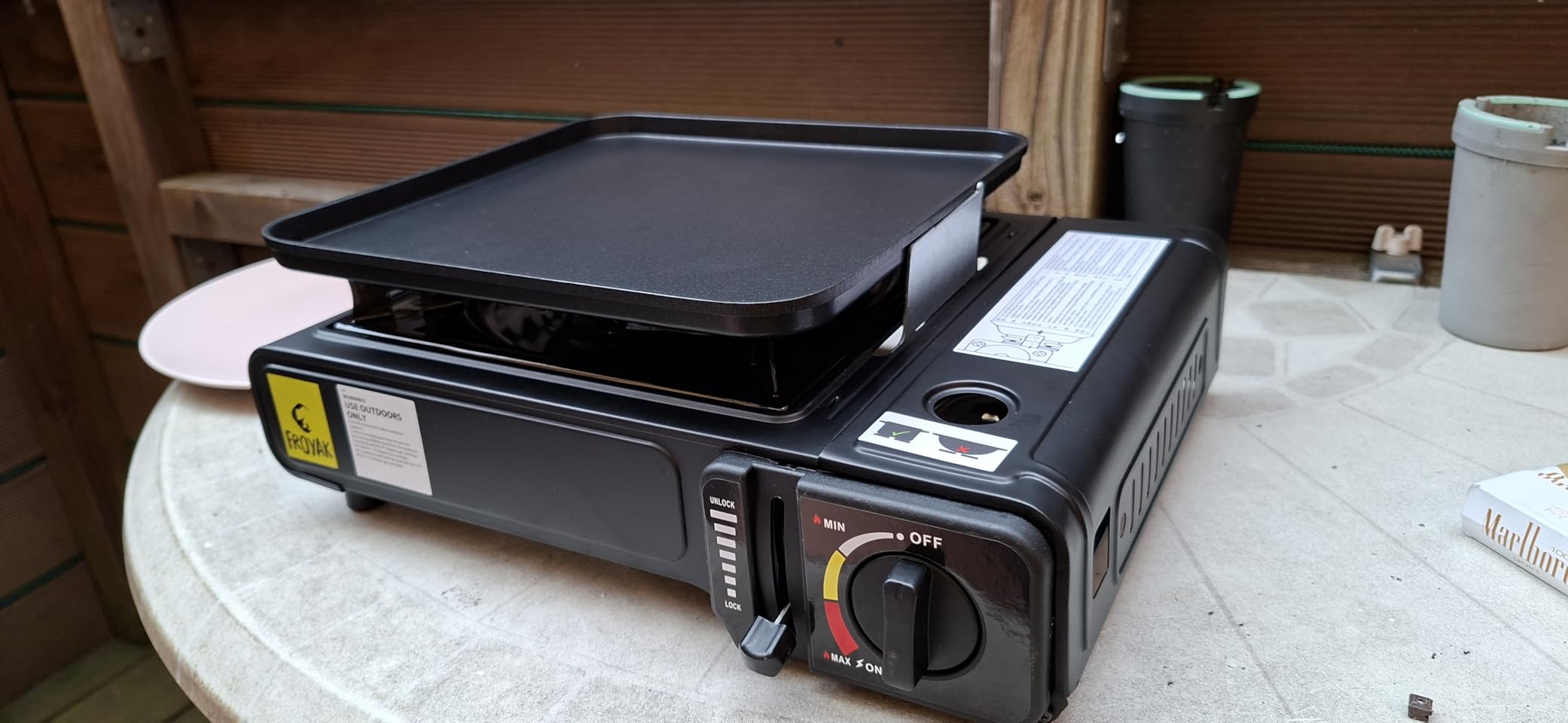 Brunner Devil 0708027N piastra grill antiaderente 620 g