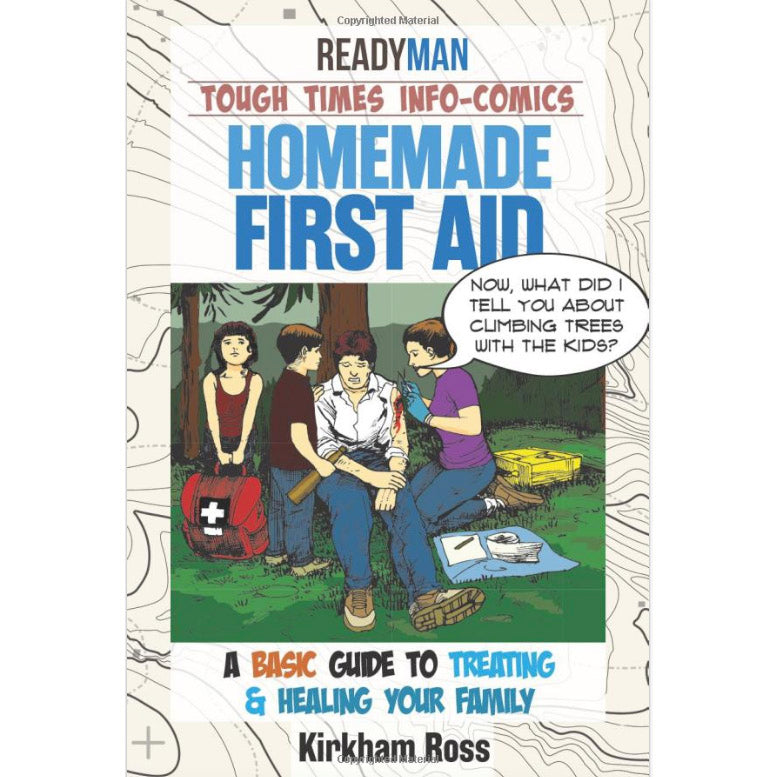 Readyman Homemade First Aid fumetto primo soccorso emergenza