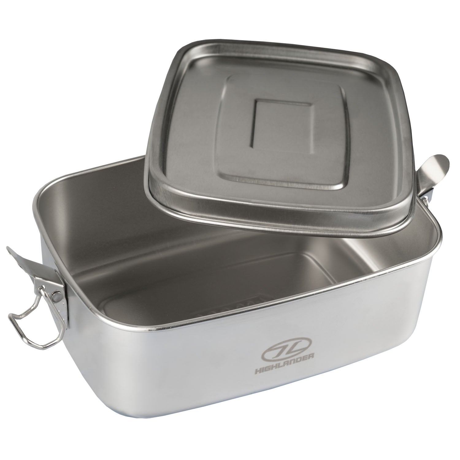 Highlander Survival Scran Box portapranzo acciaio inossidabile