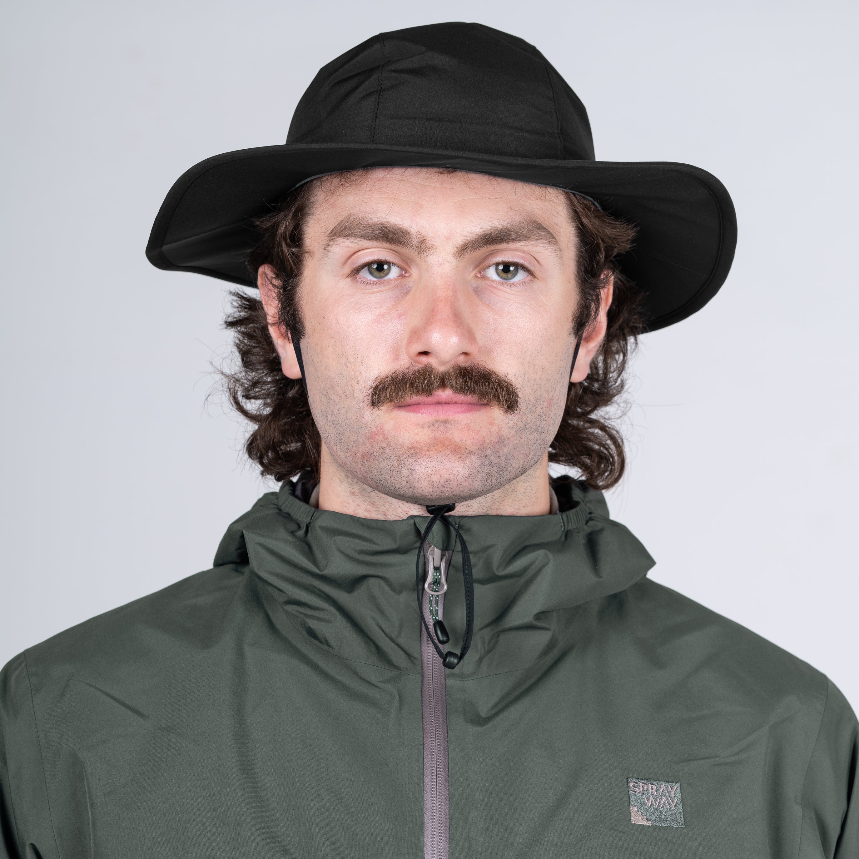 Trekmates Crookstone GTX cappello impermeabile nero Gore-Tex