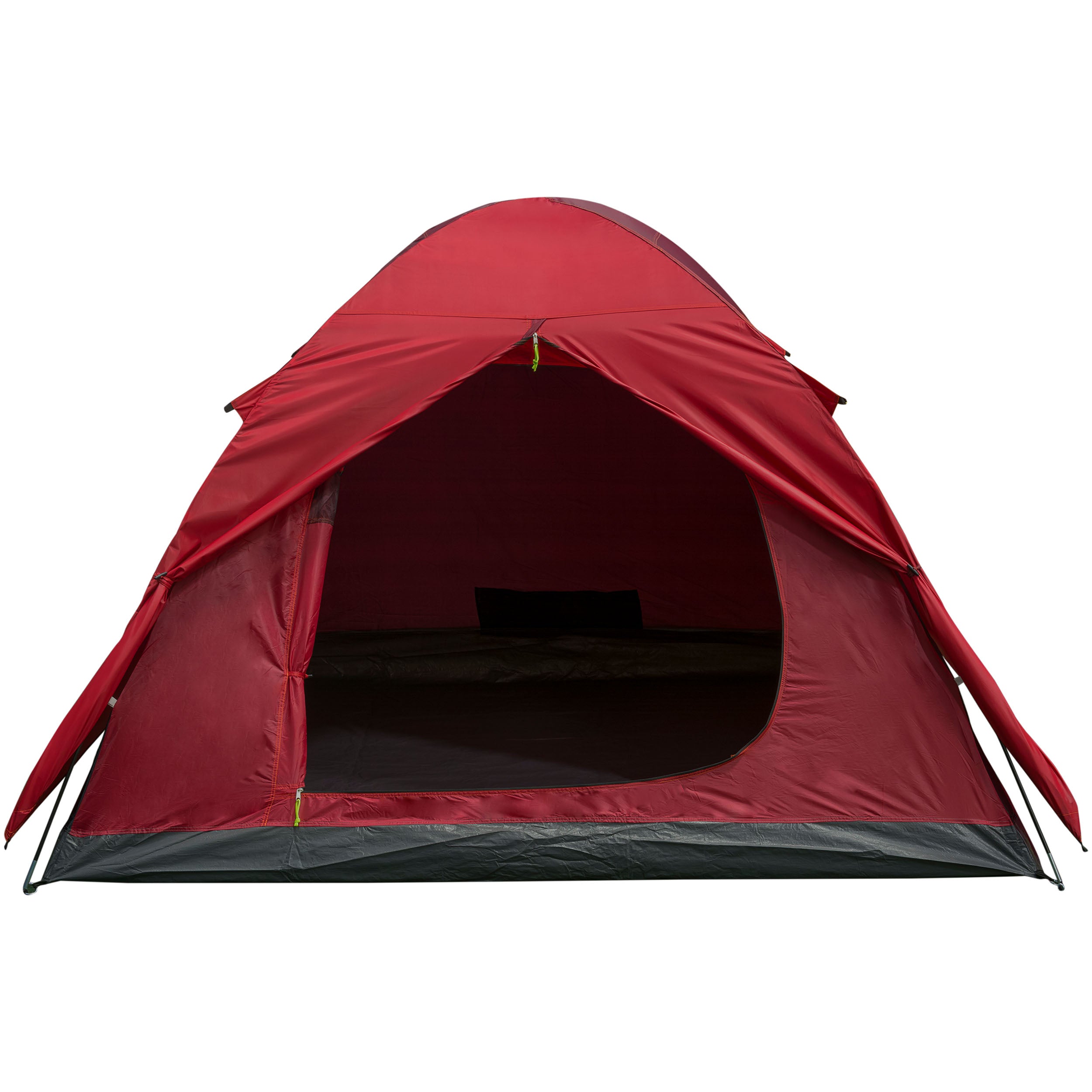 Highlander Birch tenda 2 posti con veranda rossa