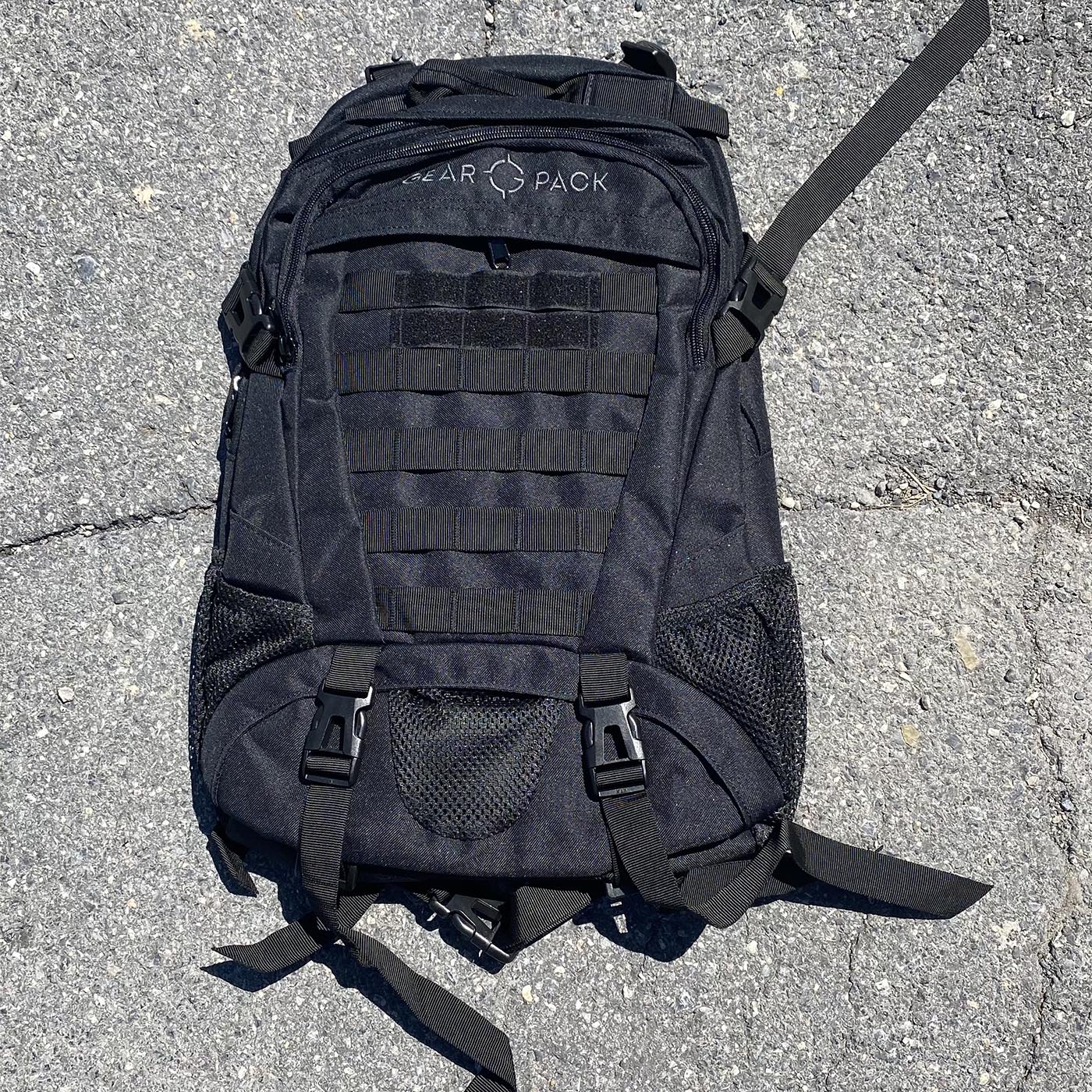 Readyman GearPack zaino multiuso nero