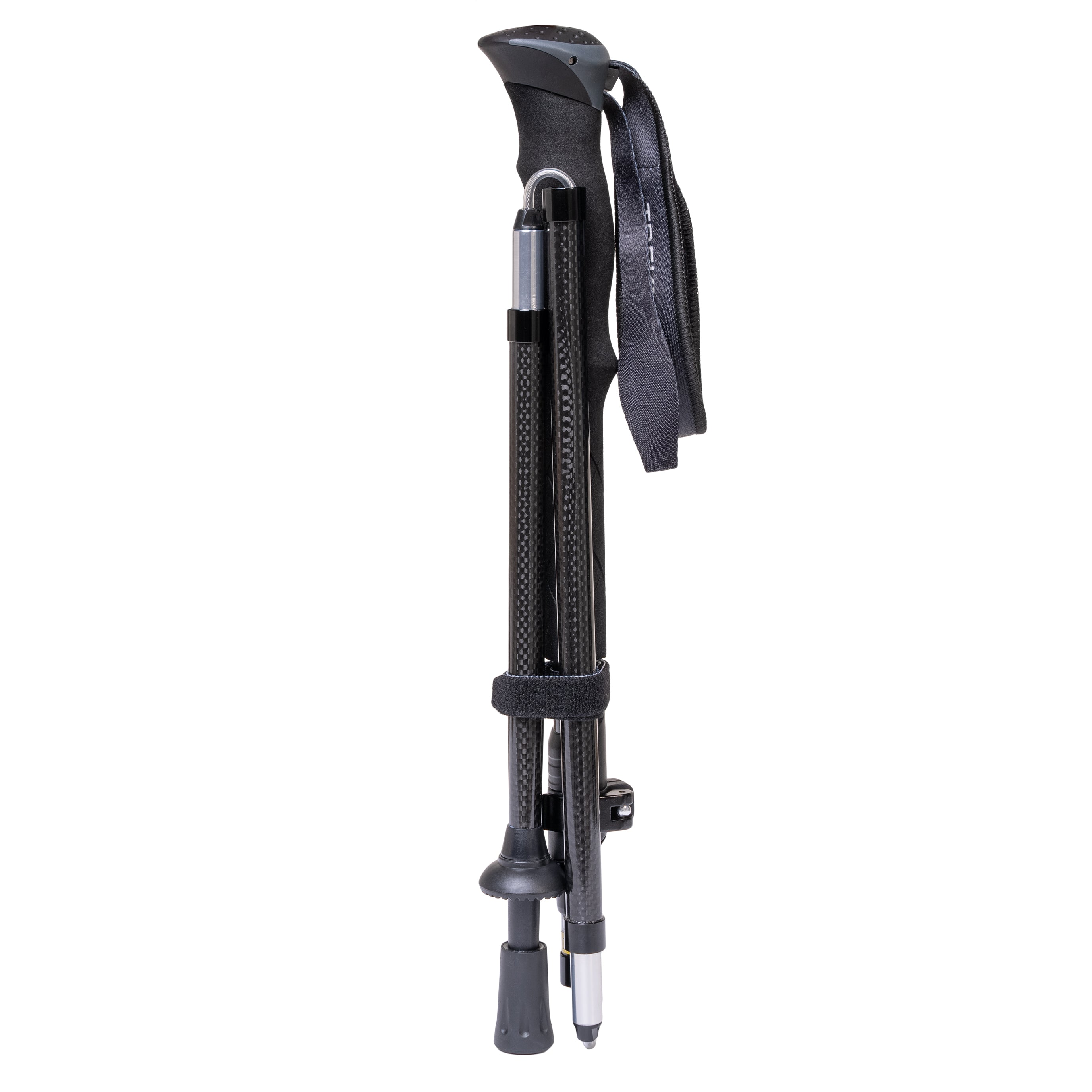 Trekmates Folding Carbon bastoncini trekking neri coppia carbonio