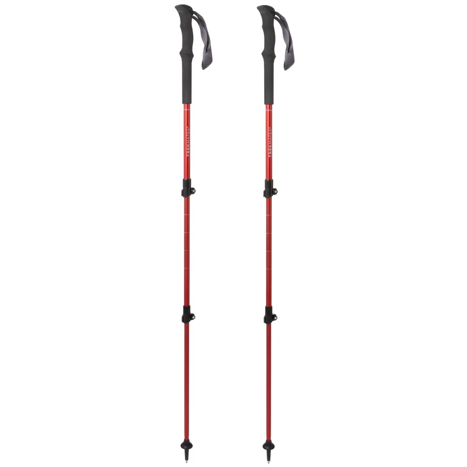 Trekmates Trekker Lock bastoncini trekking Chilli Pepper coppia 145 cm