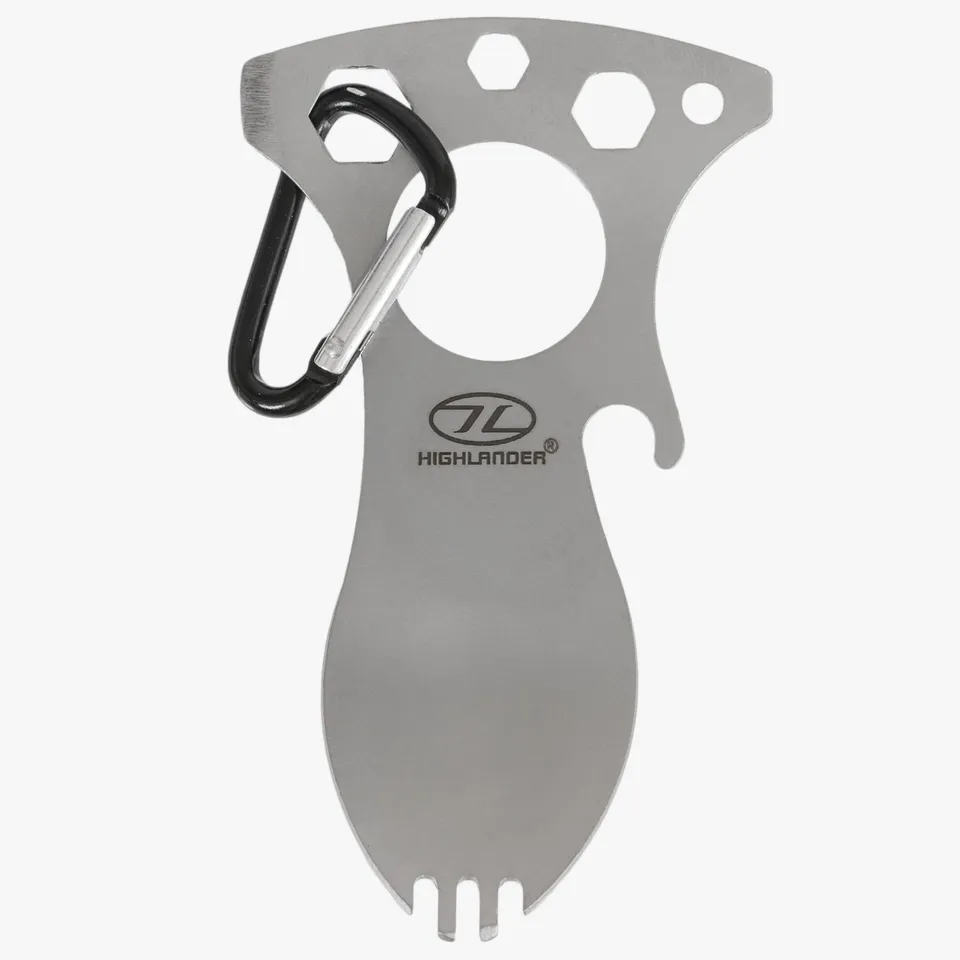 Highlander Foon 5 in 1 posata titanio multifunzione