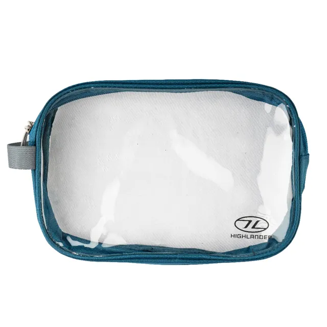 Highlander Pochette Porta Liquidi da Viaggio Trasparente