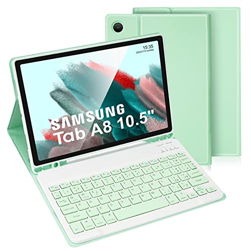 LAMA Cover Tastiera Galaxy Tab A8 10.5 Verde