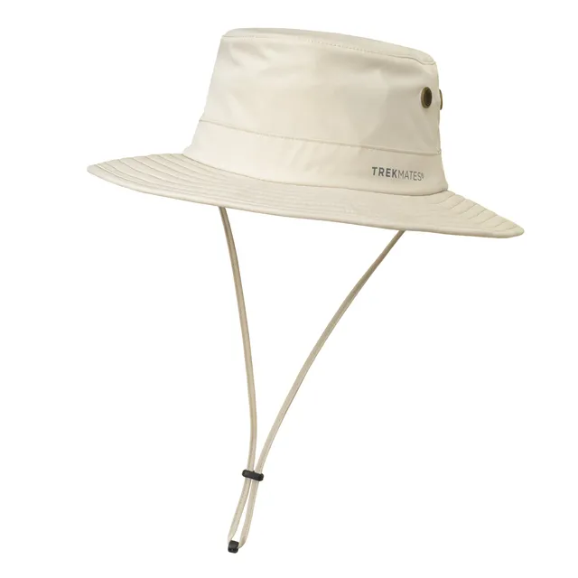 Trekmates Borneo Cappello Trekking Linen UPF50+ Rete