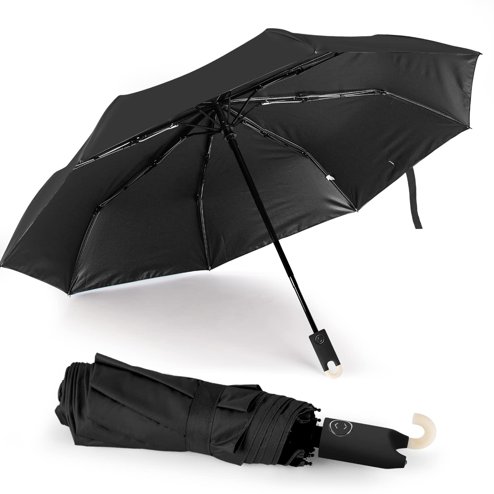 LAMA Mini ombrello tascabile ultraleggero anti-UV 8 stecche