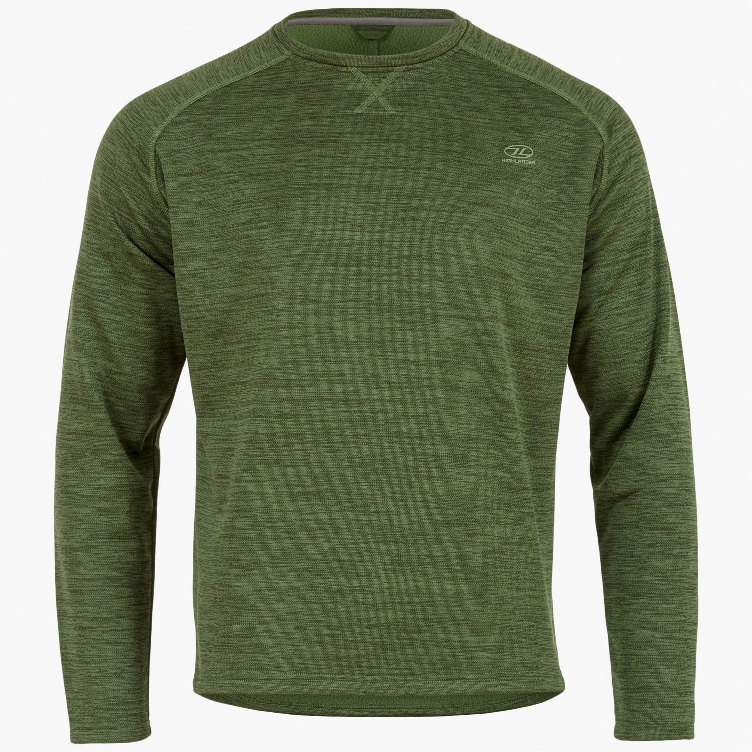 Highlander Crew Neck Felpa Pile Uomo Leggera