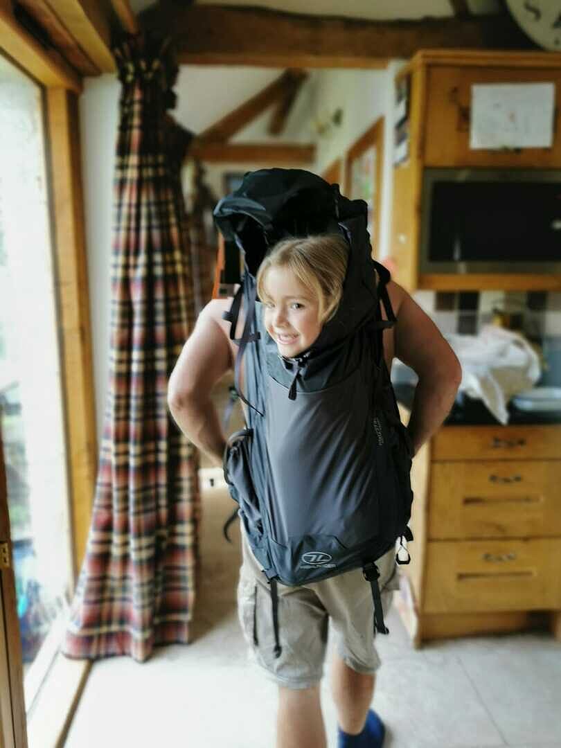 Highlander Ben Nevis 65L Zaino Trekking Grigio 65 L Traspirante