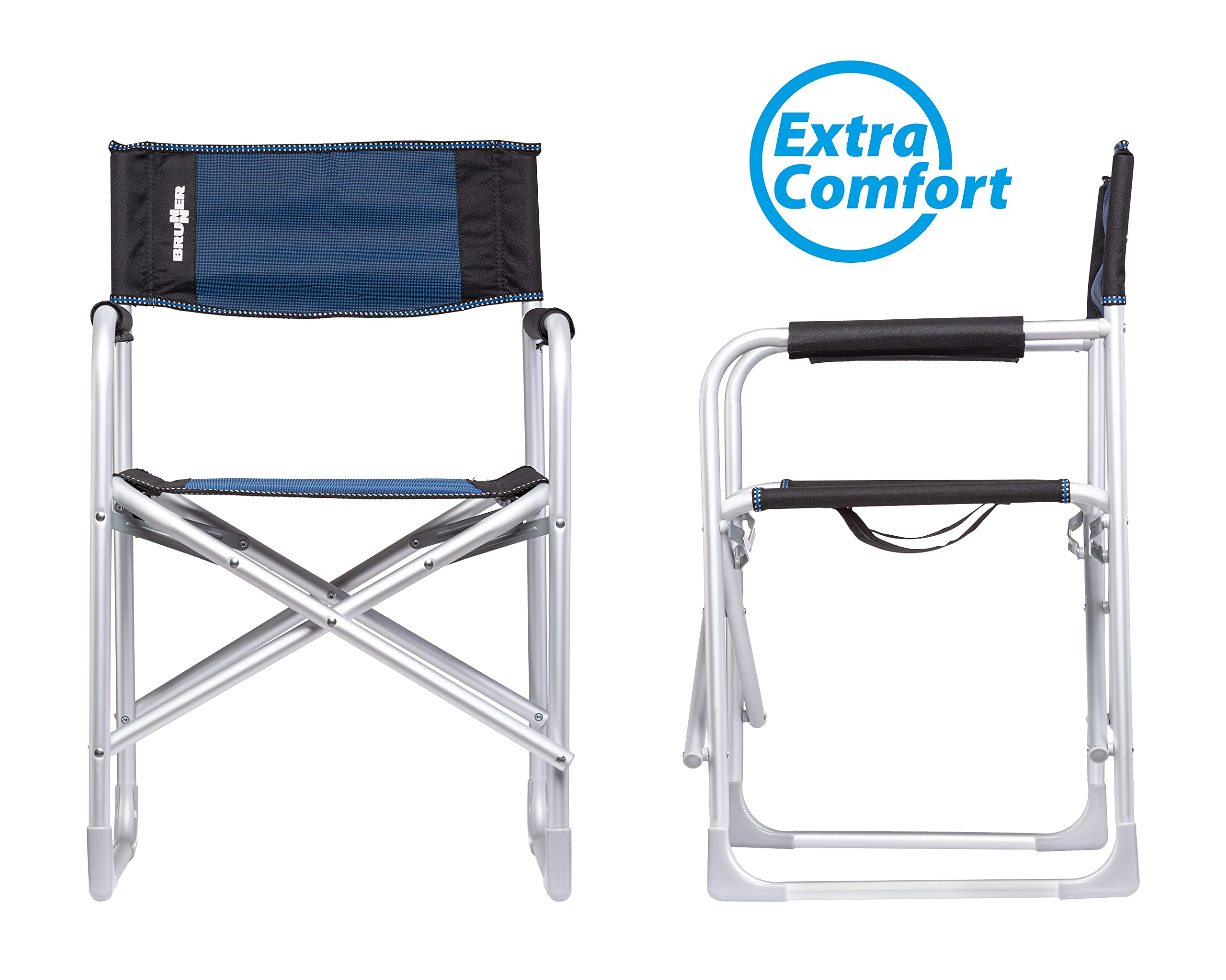 Brunner Captain 0404184N.C05 sedia regista nero/blu