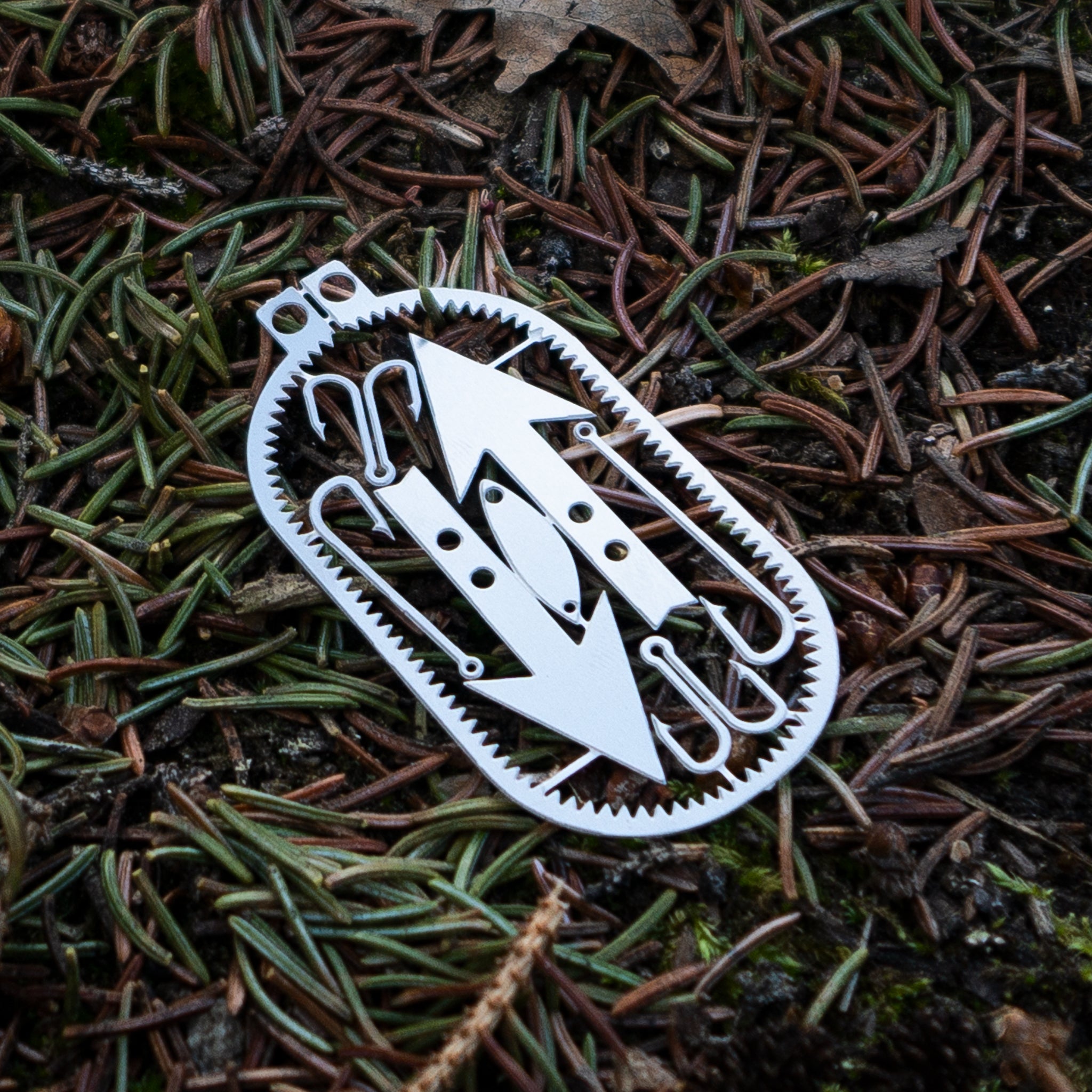 Readyman Dog Tag carta sopravvivenza acciaio