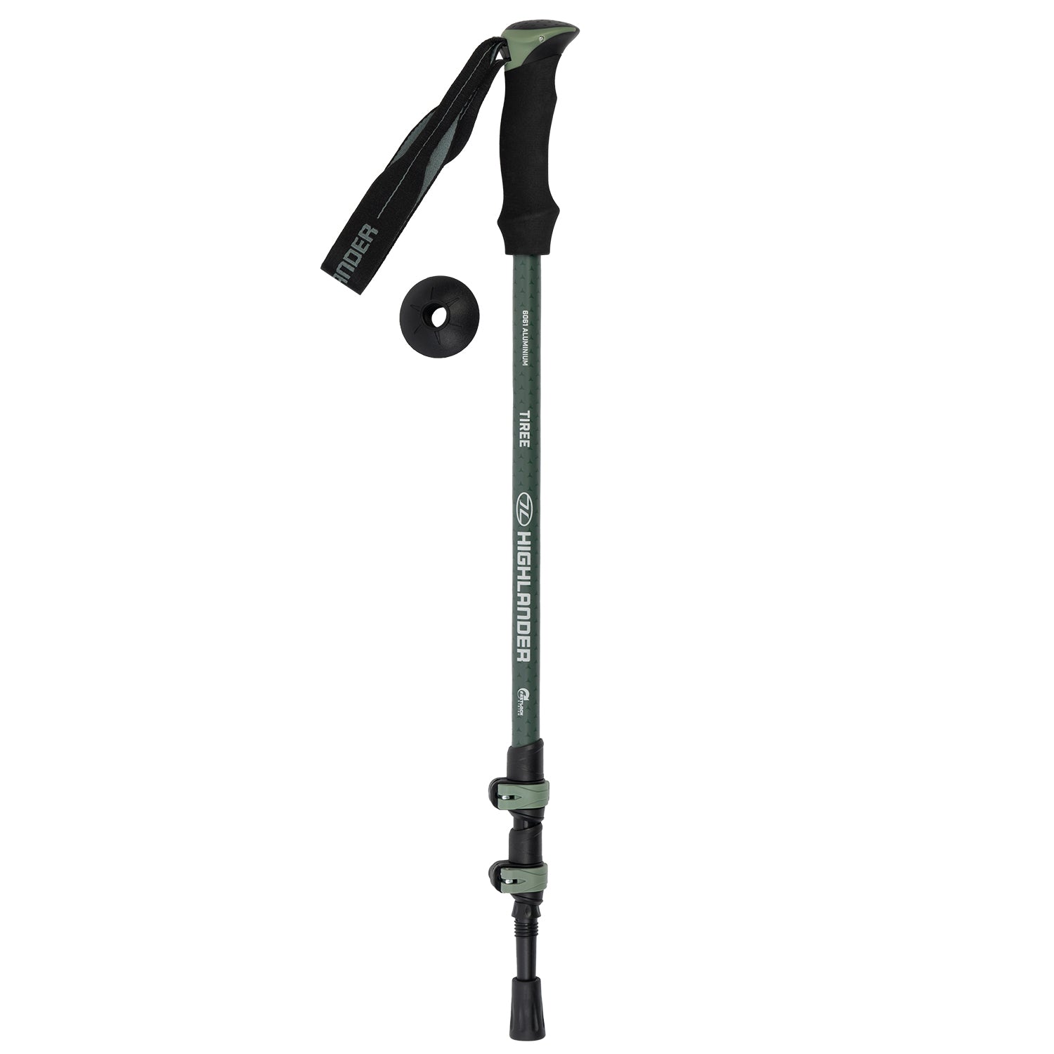 Highlander Survival Tiree Bastoncini Trekking Alluminio 2 Pezzi