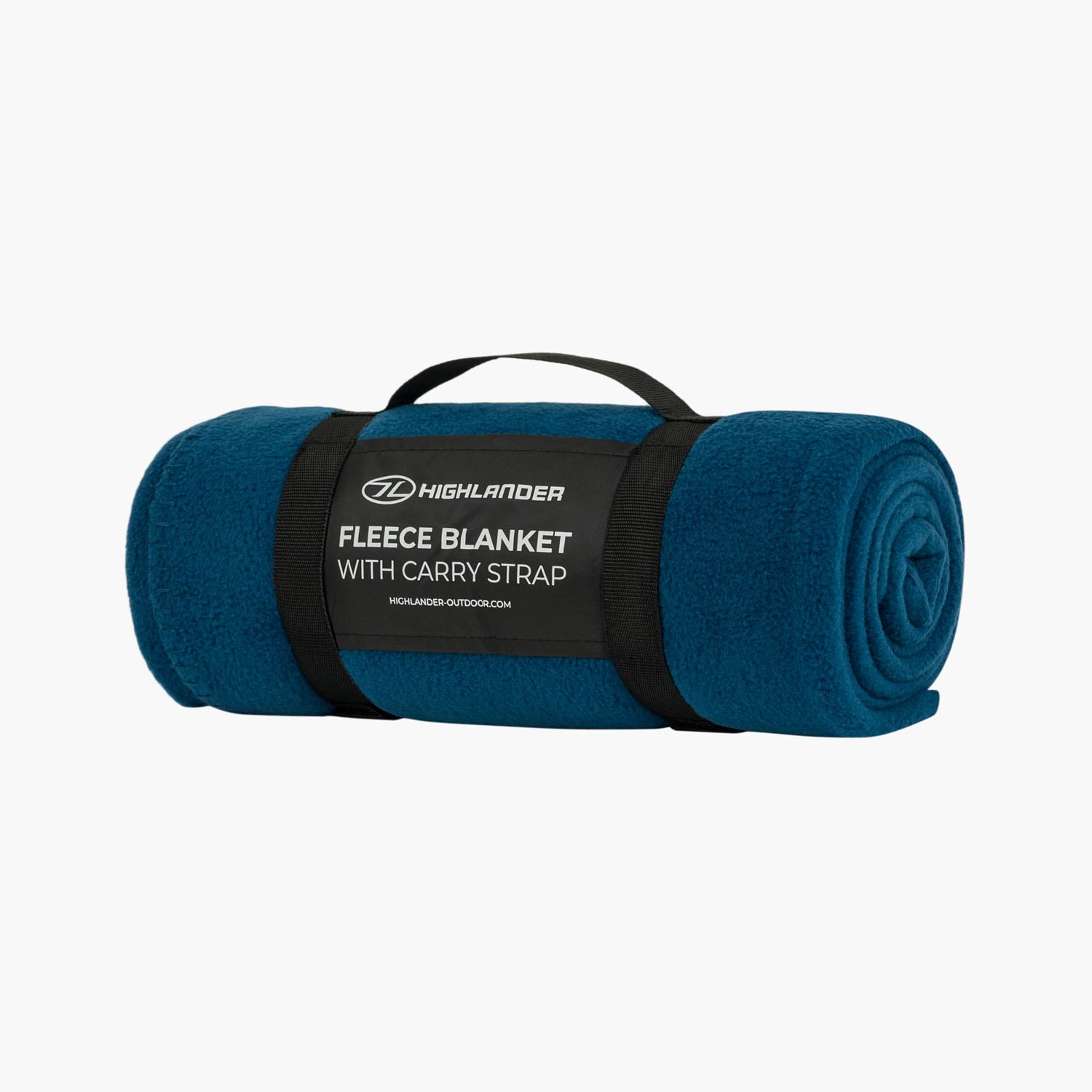 Highlander coperta pile campeggio blu 220gsm