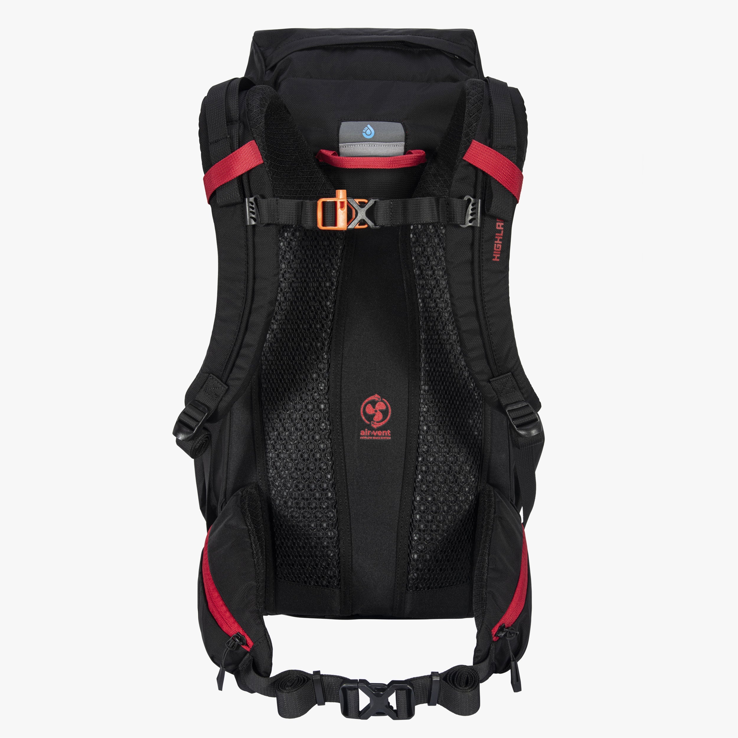 Highlander Ivar 30L zaino trekking leggero nero