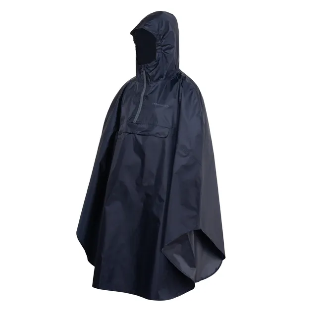Trekmates Rove Poncho mantella pioggia blu navy