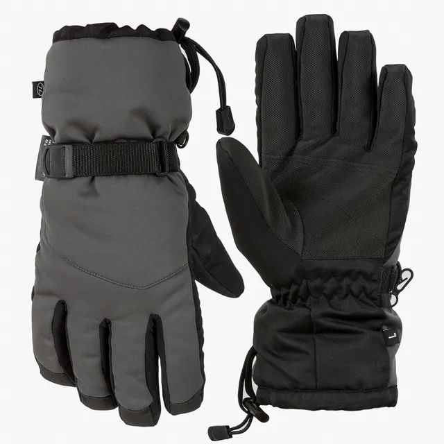 Highlander Mountain guanti termici charcoal antivento