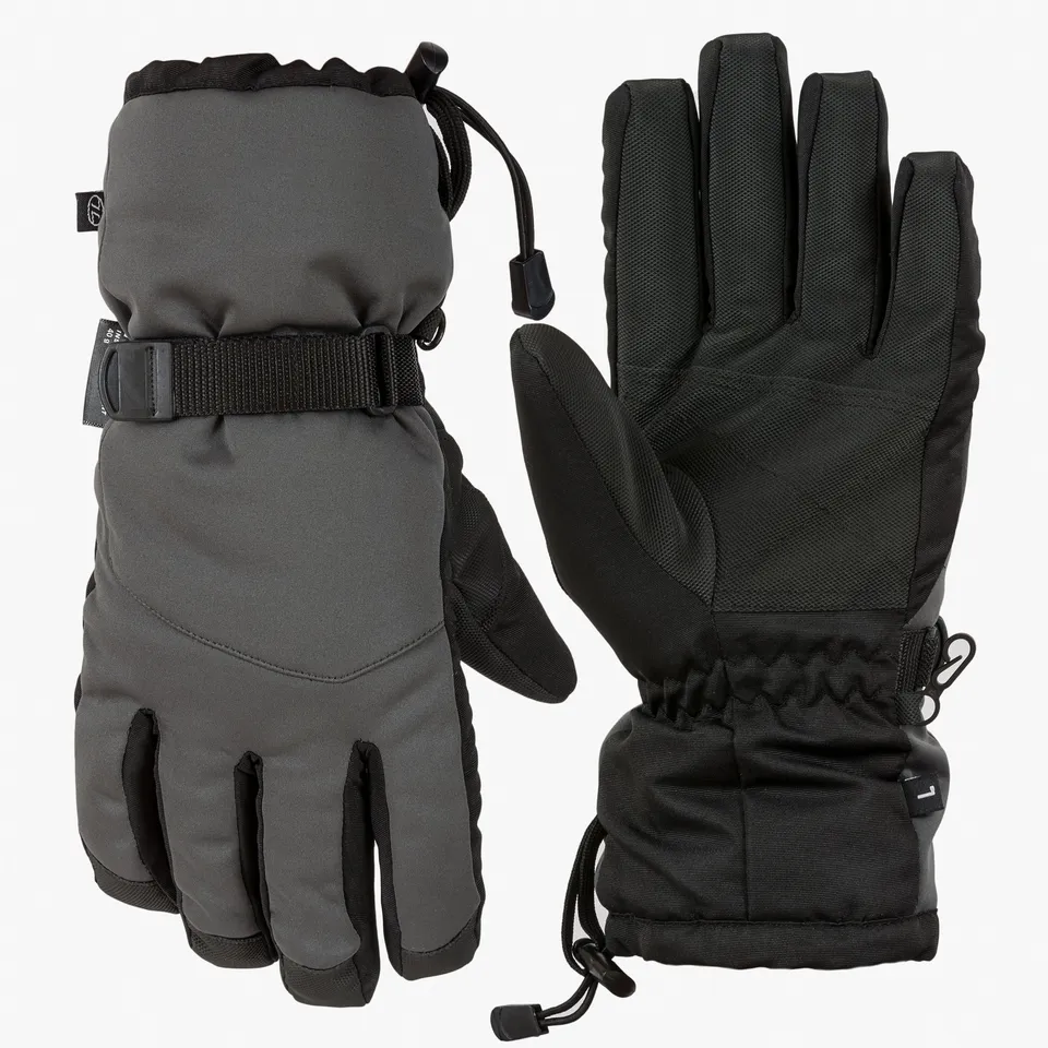 Highlander Mountain guanti termici charcoal antivento