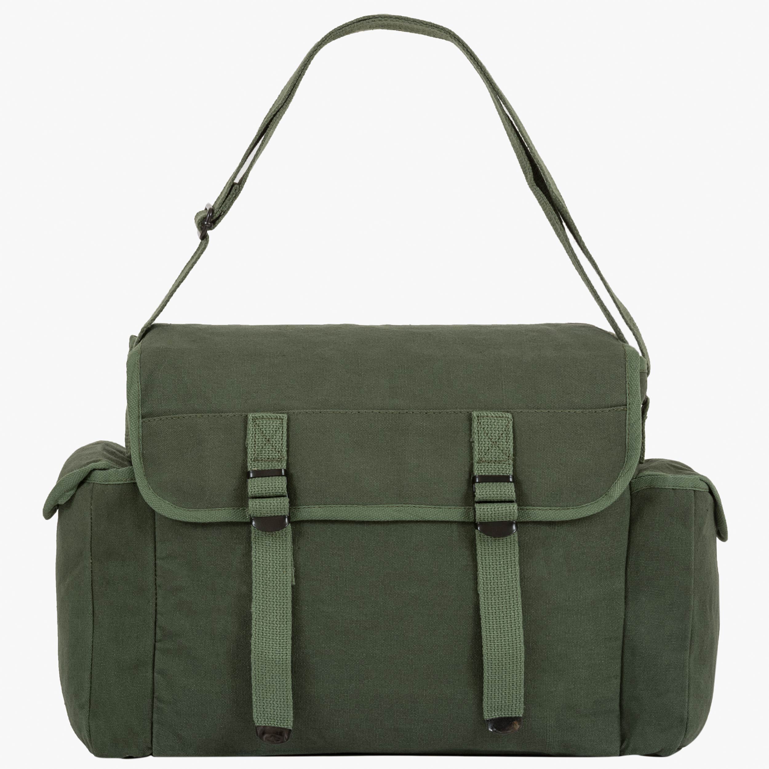 Highlander Canvas Heavy Duty Haversack borsa tela