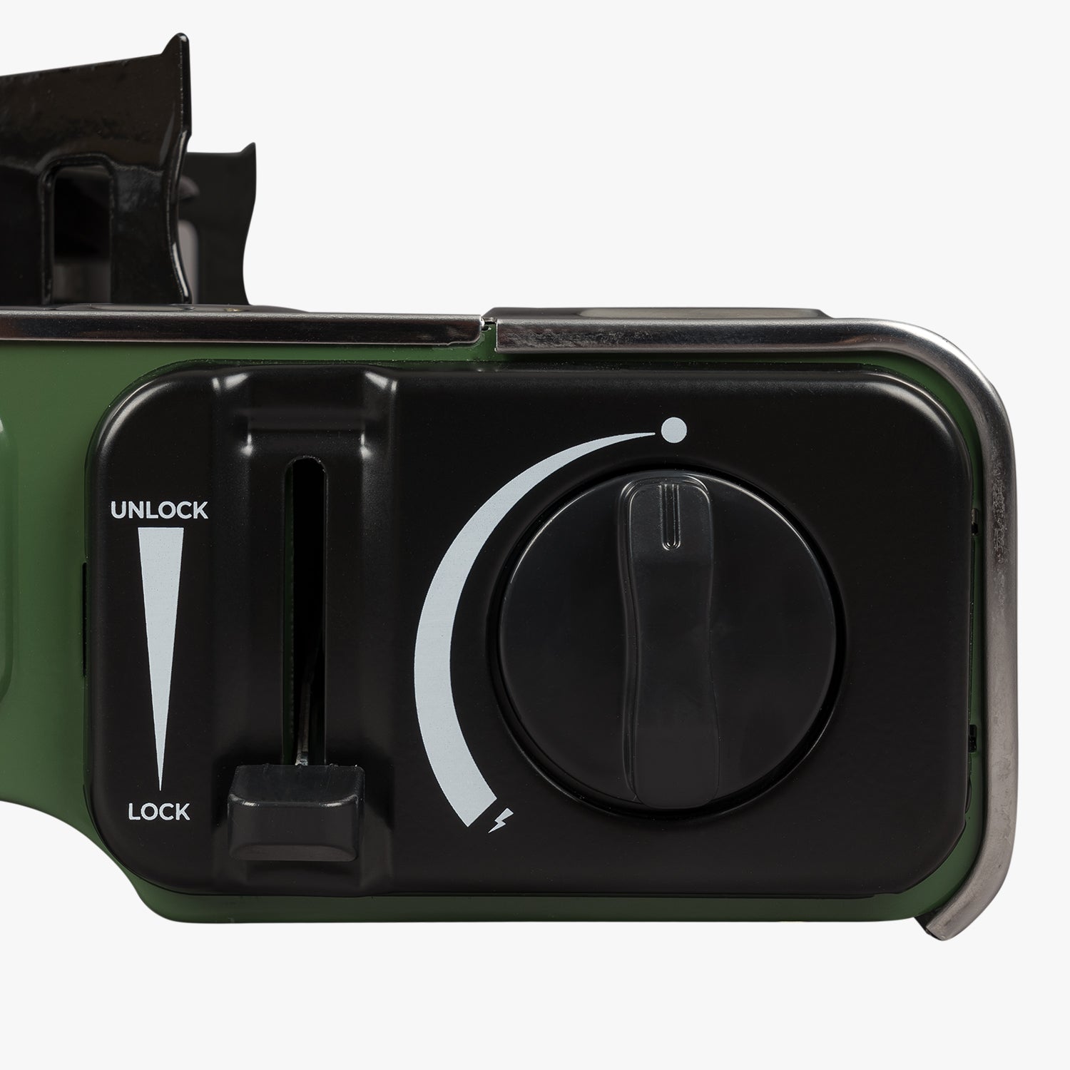 Highlander Fornello Gas Portatile verde con valigetta