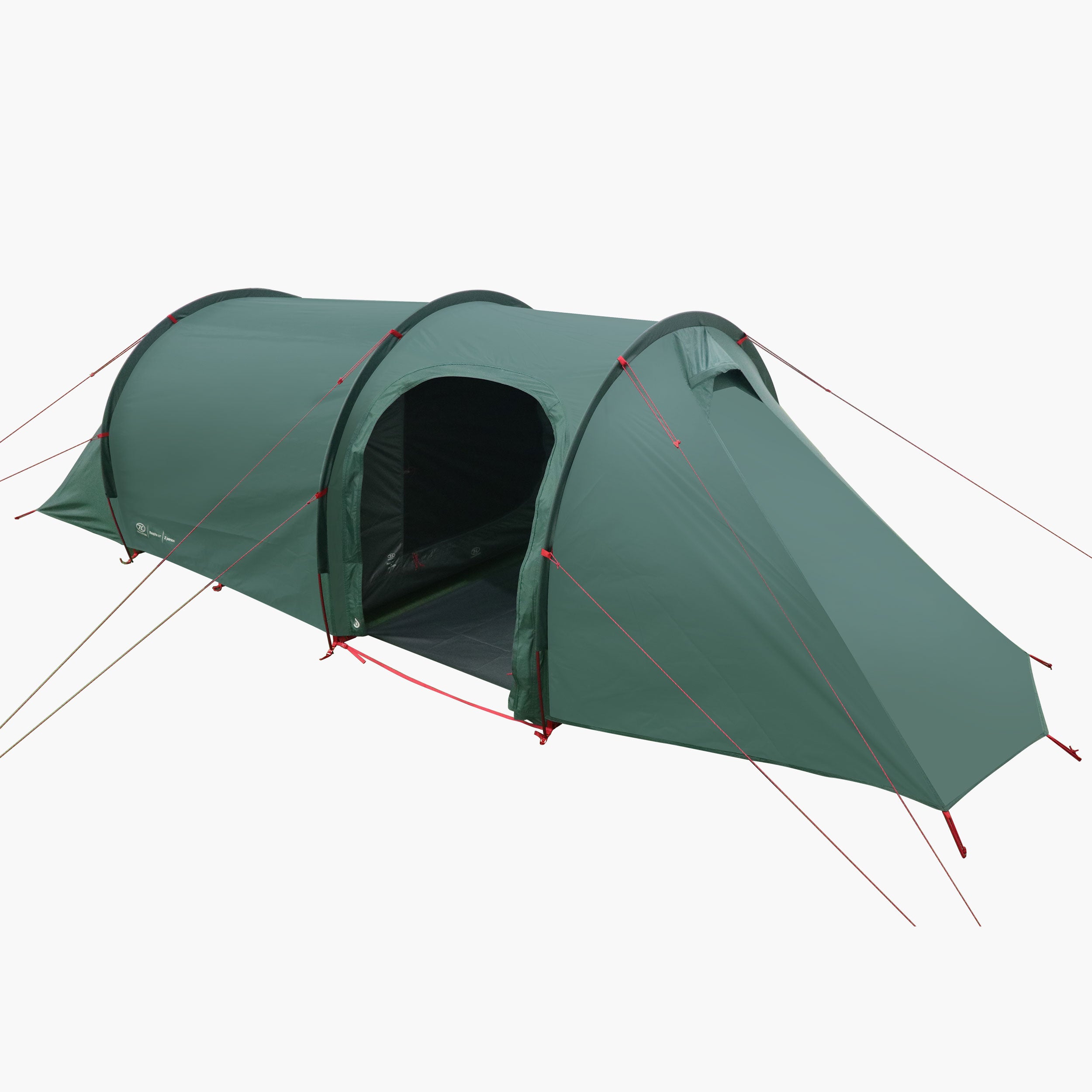 Highlander Respite 2 Extended tenda tunnel 2 persone verde