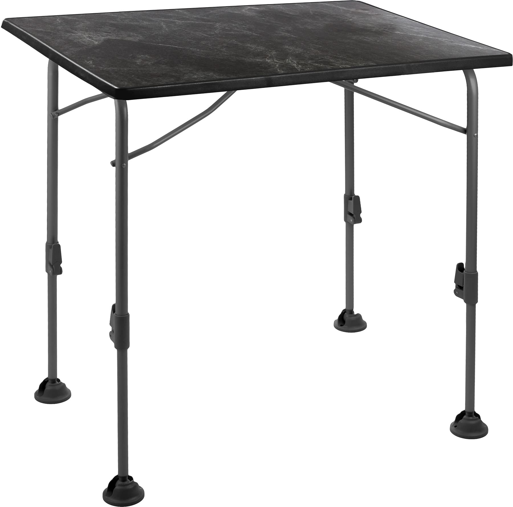 Brunner Linear Black 80 Tavolo Campeggio 80x60 Regolabile 180°C