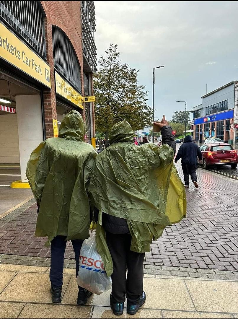 Highlander Survival Multi-Purpose poncho olive impermeabile