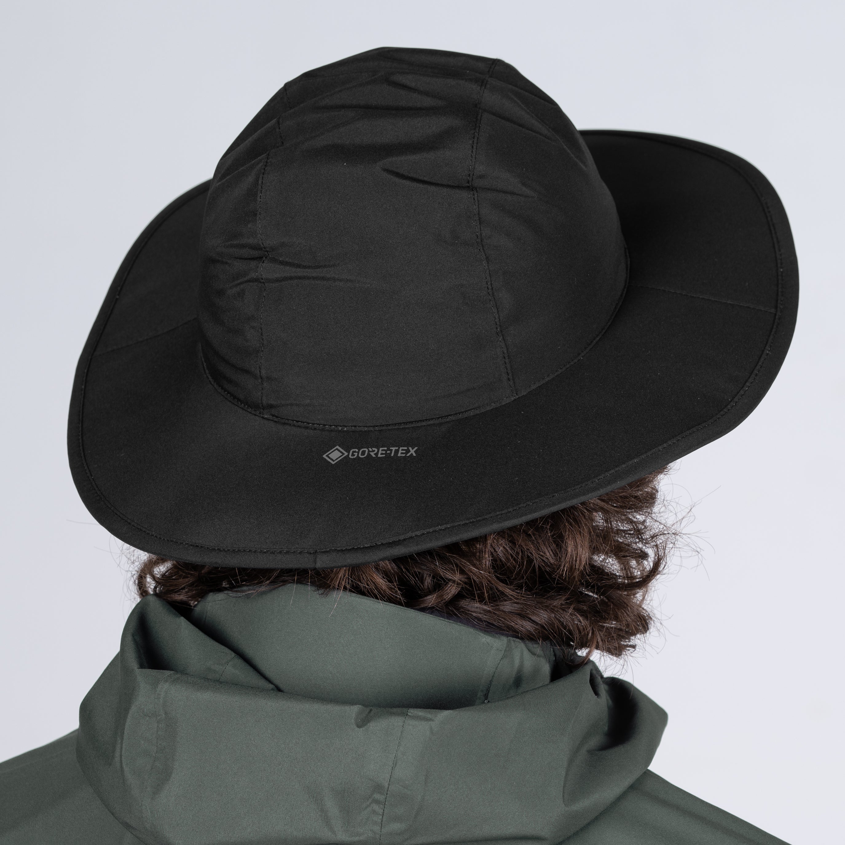 Trekmates Crookstone GTX cappello impermeabile nero Gore-Tex