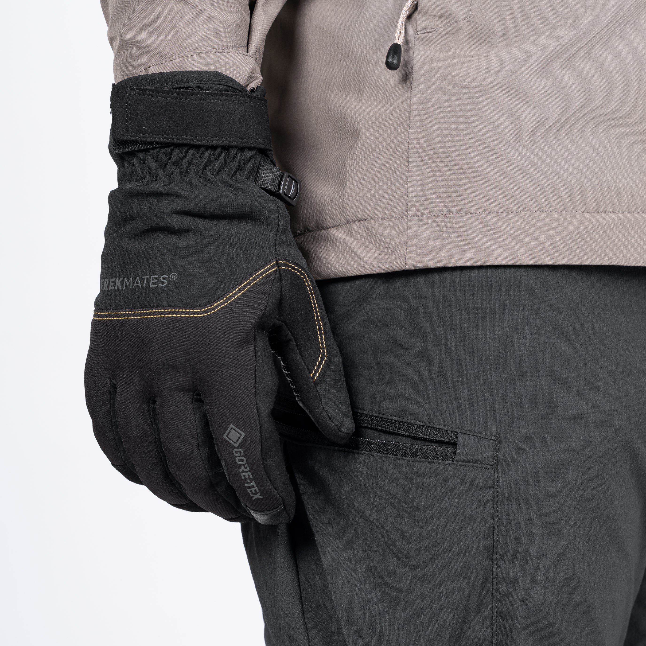 Trekmates Friktion GTX guanti trekking neri traspiranti