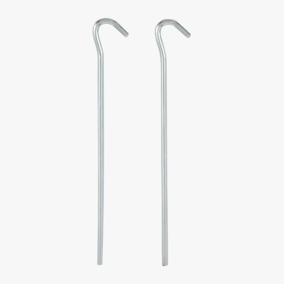 Highlander Picchetti Tenda Acciaio 18 cm 10 Pezzi