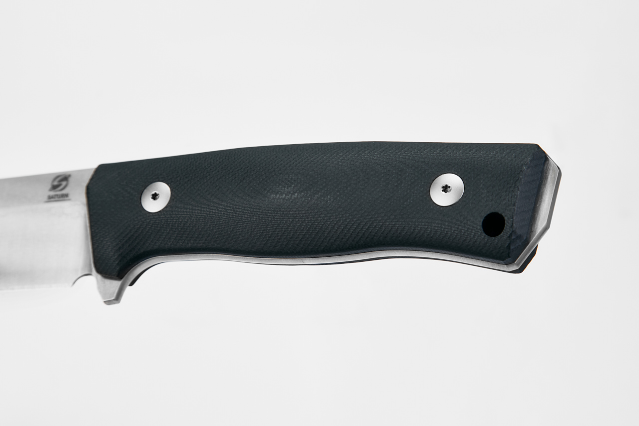 Saturn Knives Mimas Black coltello nero compatto