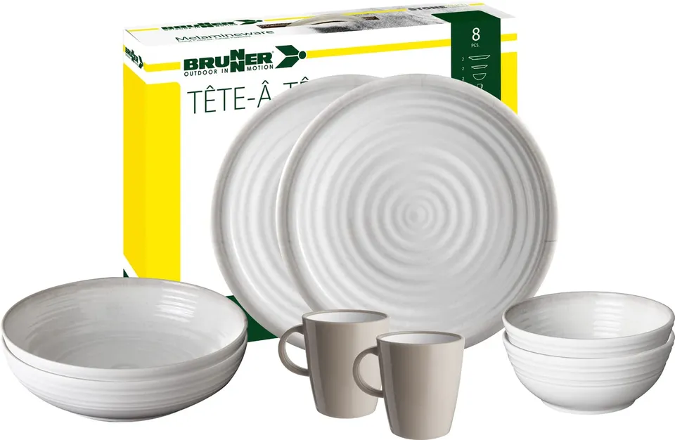 Brunner Savana Tête-à-Tête set stoviglie 8 pezzi