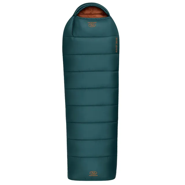 Highlander Rayet 350 sacco a pelo 3 stagioni verde